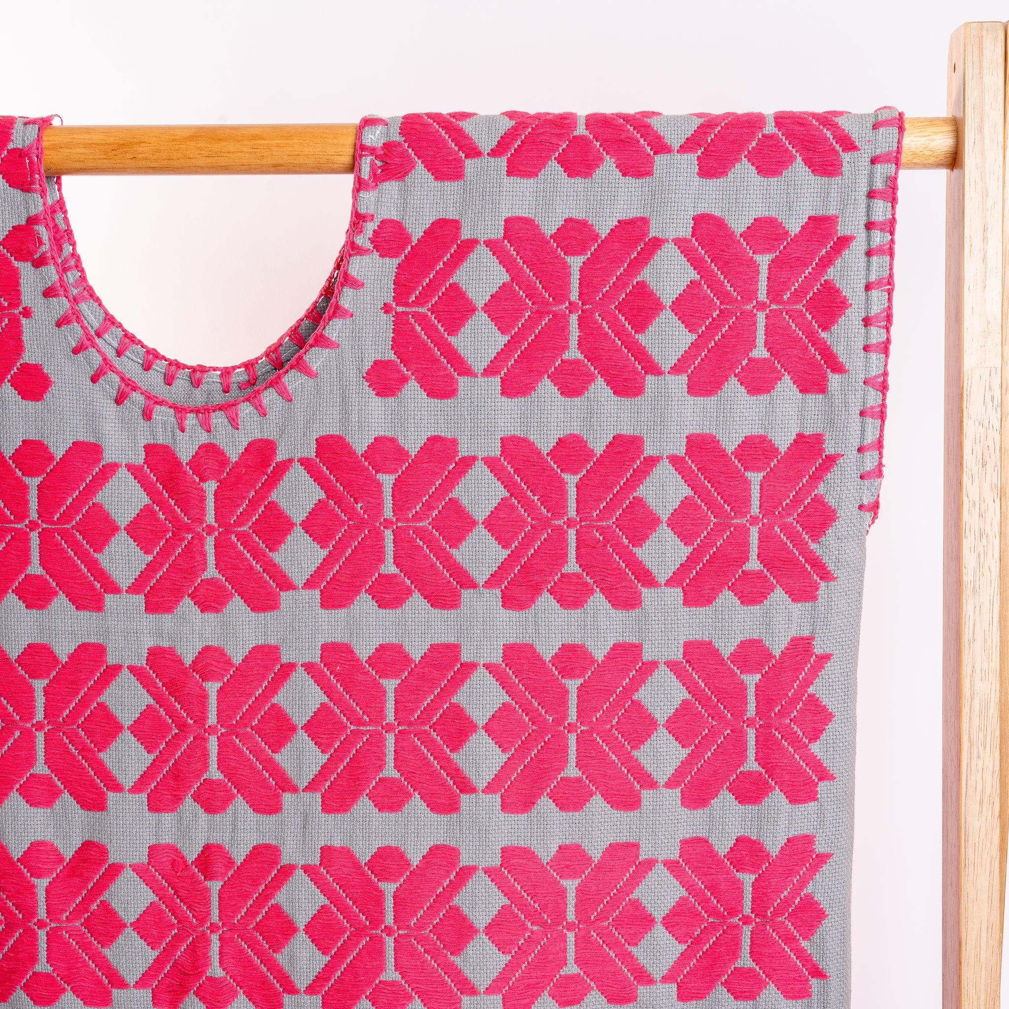 Pink Paradise Huipil