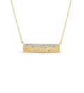 Diamond Celestial Bar Necklace
