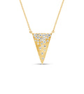 Diamond Celestial Triangle Necklace