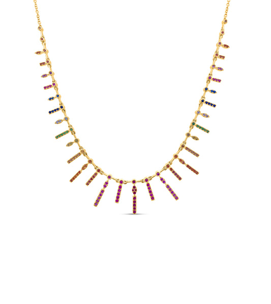 Rainbow Princess Necklace