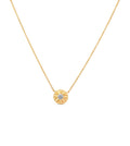 Diamond Flower Necklace