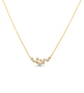Diamond Cluster Necklace