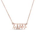 Diamond Happy Necklace