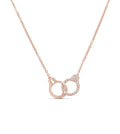 Diamond Handcuff Necklace