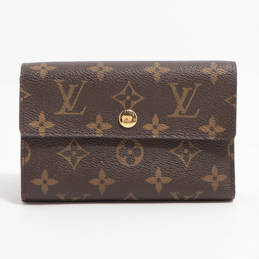 Louis Vuitton Monogram Wallet Alexandra M60047 CA2077 Compact Wallet