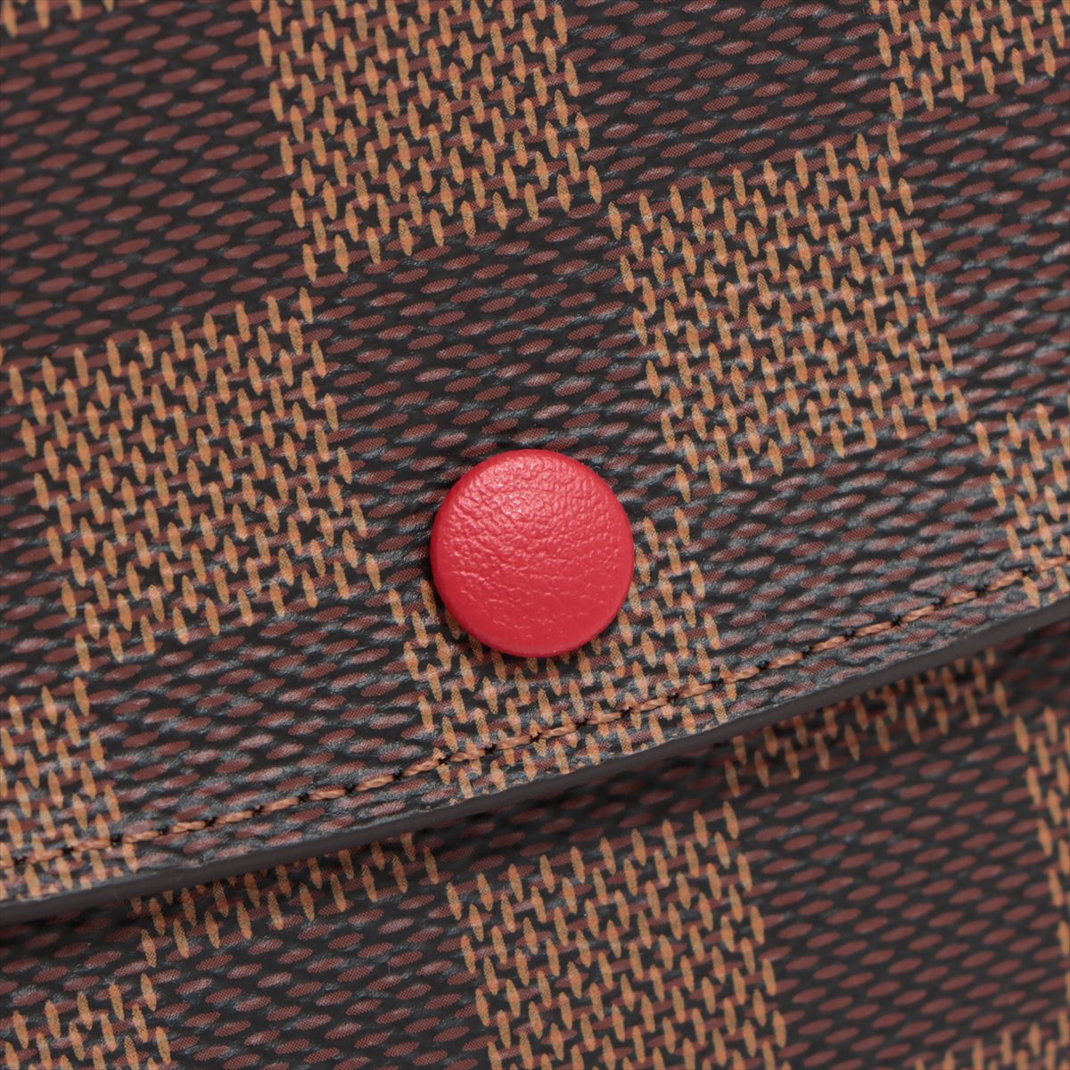 Louis Vuitton Damier Portofeuille Emilie N63544 TA2169 Rouge Long Wallet