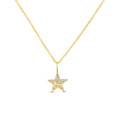 Diamond Celestial Star Necklace