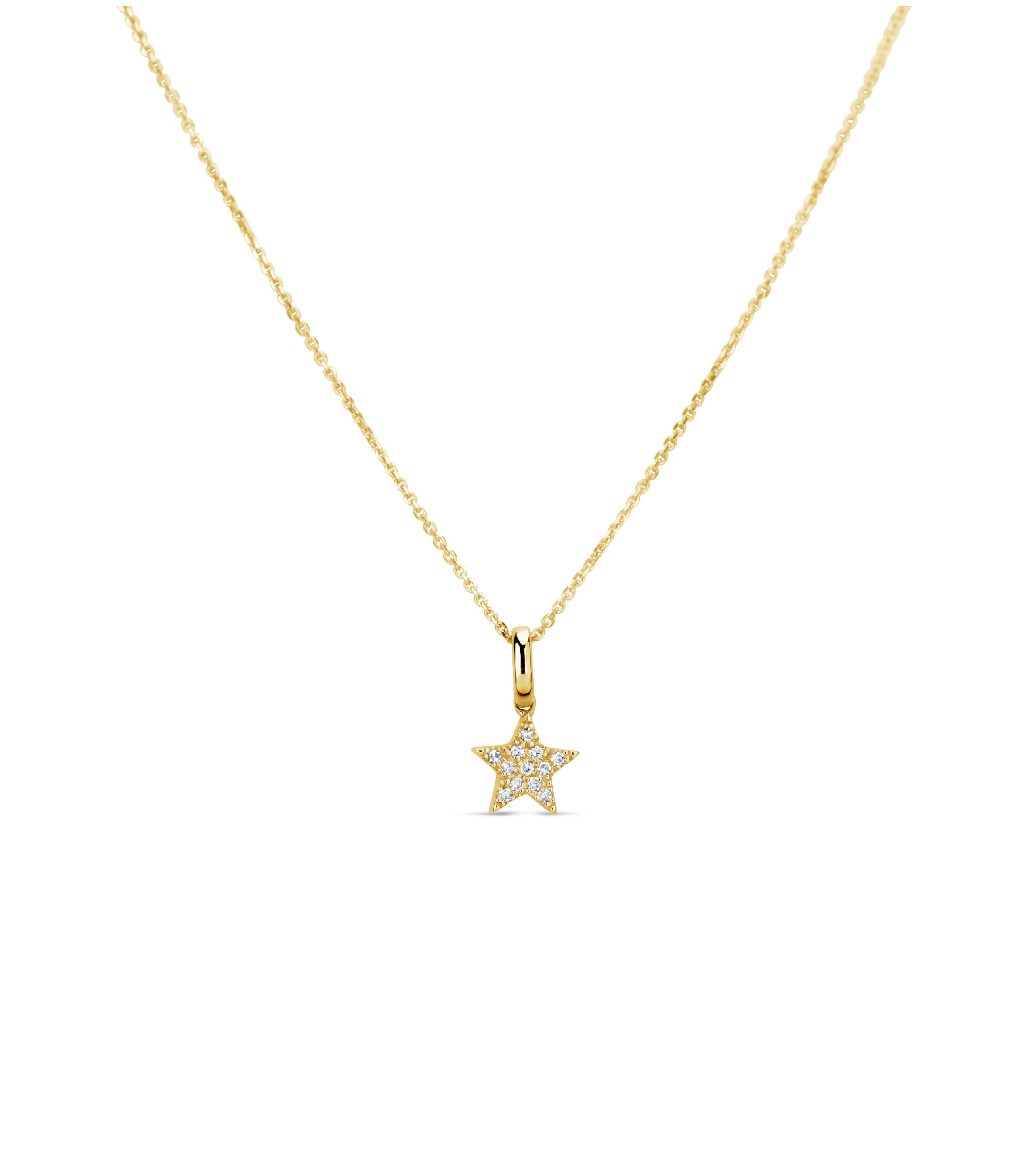 Diamond Star Necklace