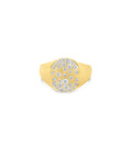 Diamond Celestial Signet Ring