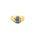 Sapphire Celestial Pinky Ring