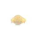 Diamond Celestial Signet Ring