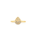 Diamond Celestial Pear Ring