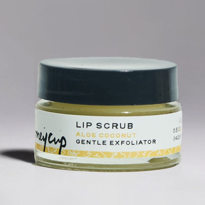 Aloe Coconut Lip Scrub to Exfoliate Lips