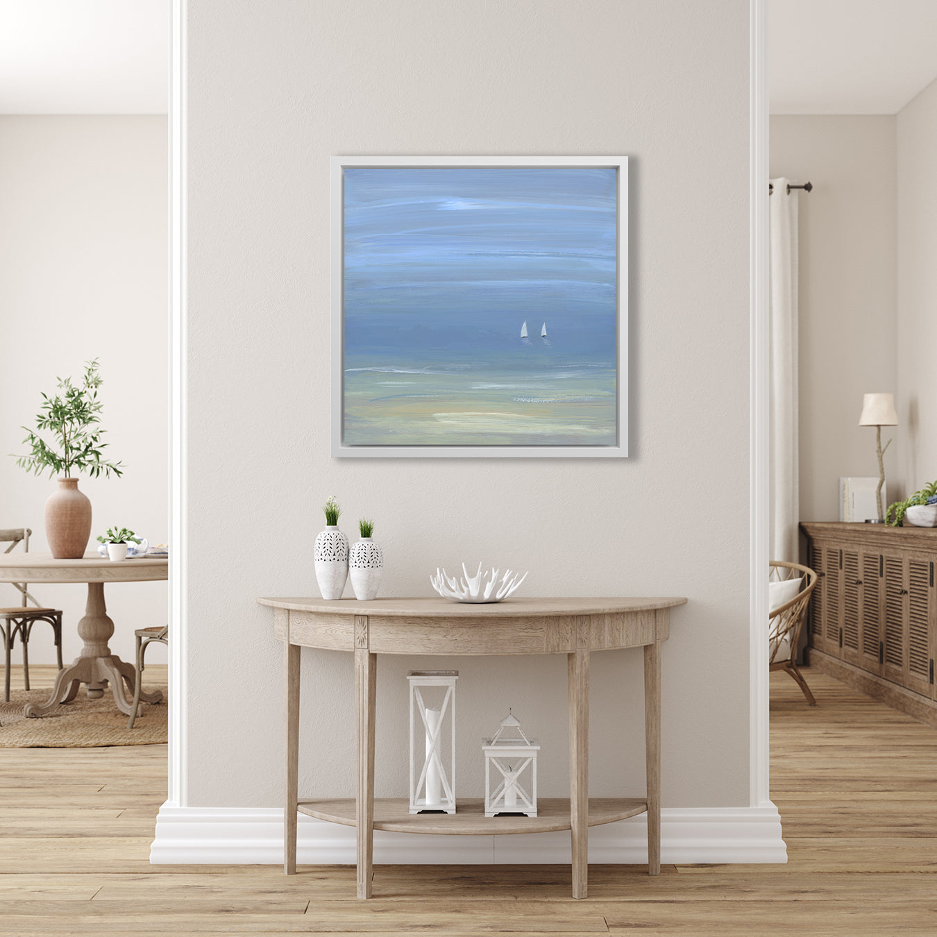Two's Company - Open Edition Canvas Print