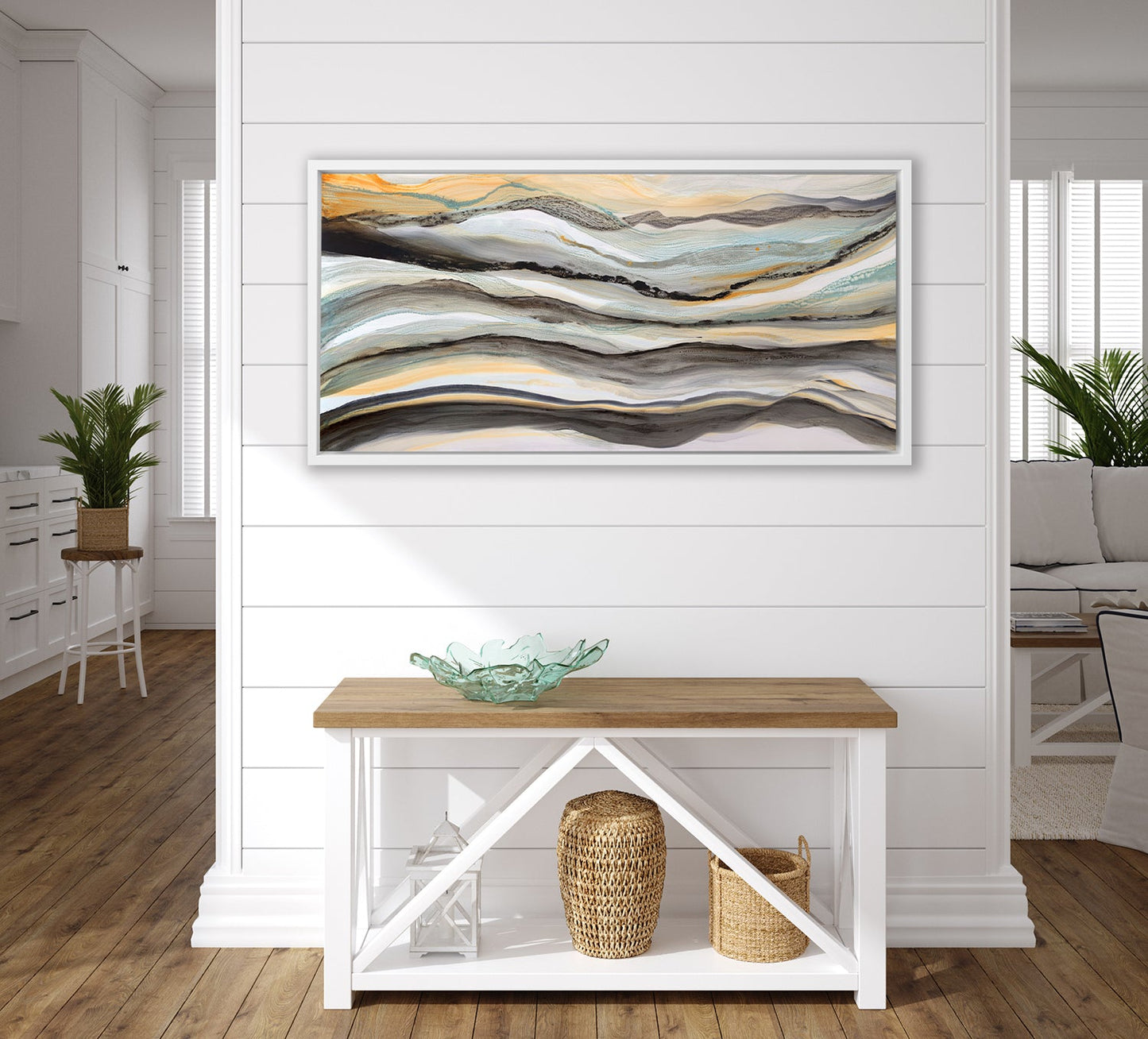 Calico Tails - Open Edition Canvas Print