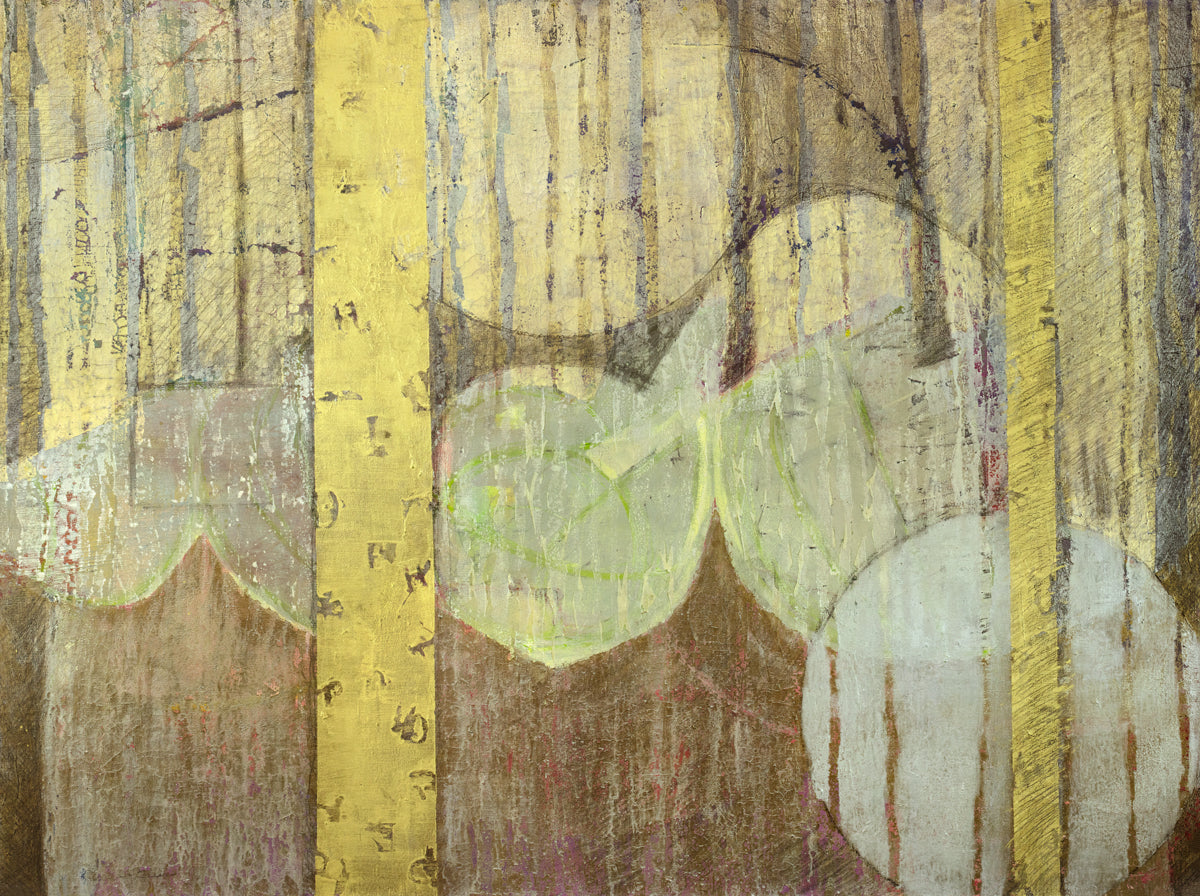 Ancient Weaving Revisited - Open Edition Canvas Print