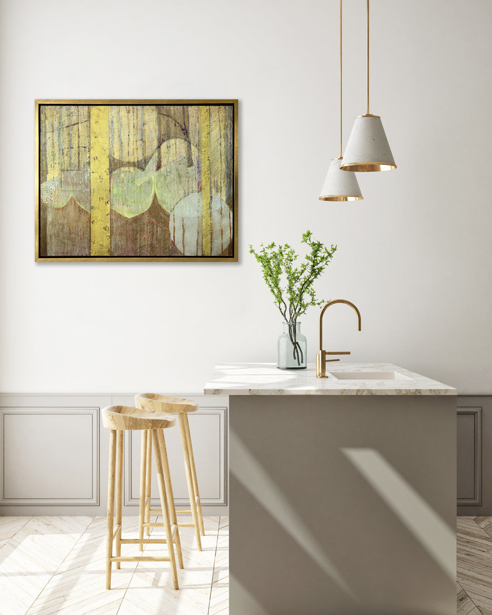 Ancient Weaving Revisited - Open Edition Canvas Print