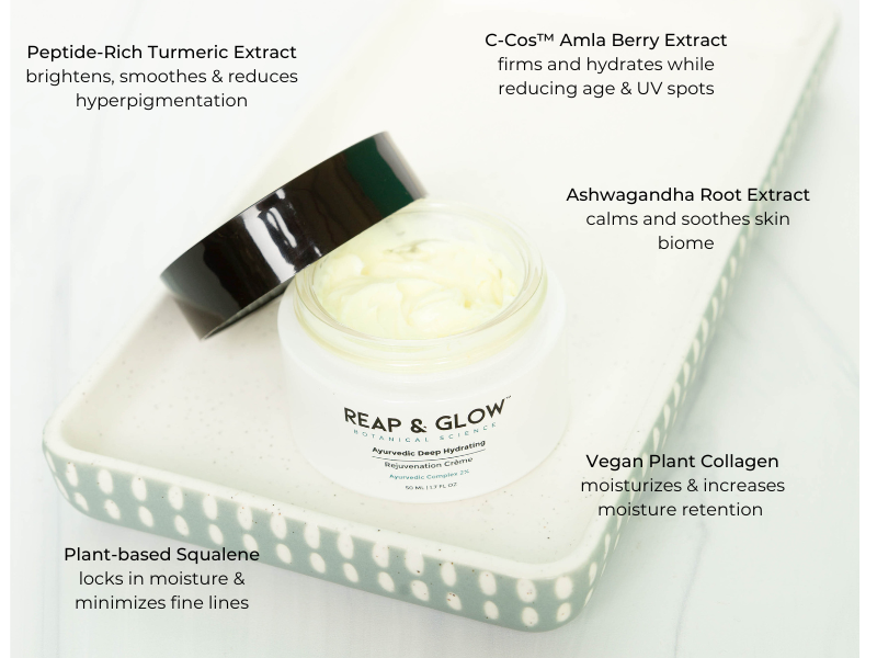 Coffee Fruit Antioxidant Cleanser + Ayurvedic Deep Hydrating Rejuvenation Creme