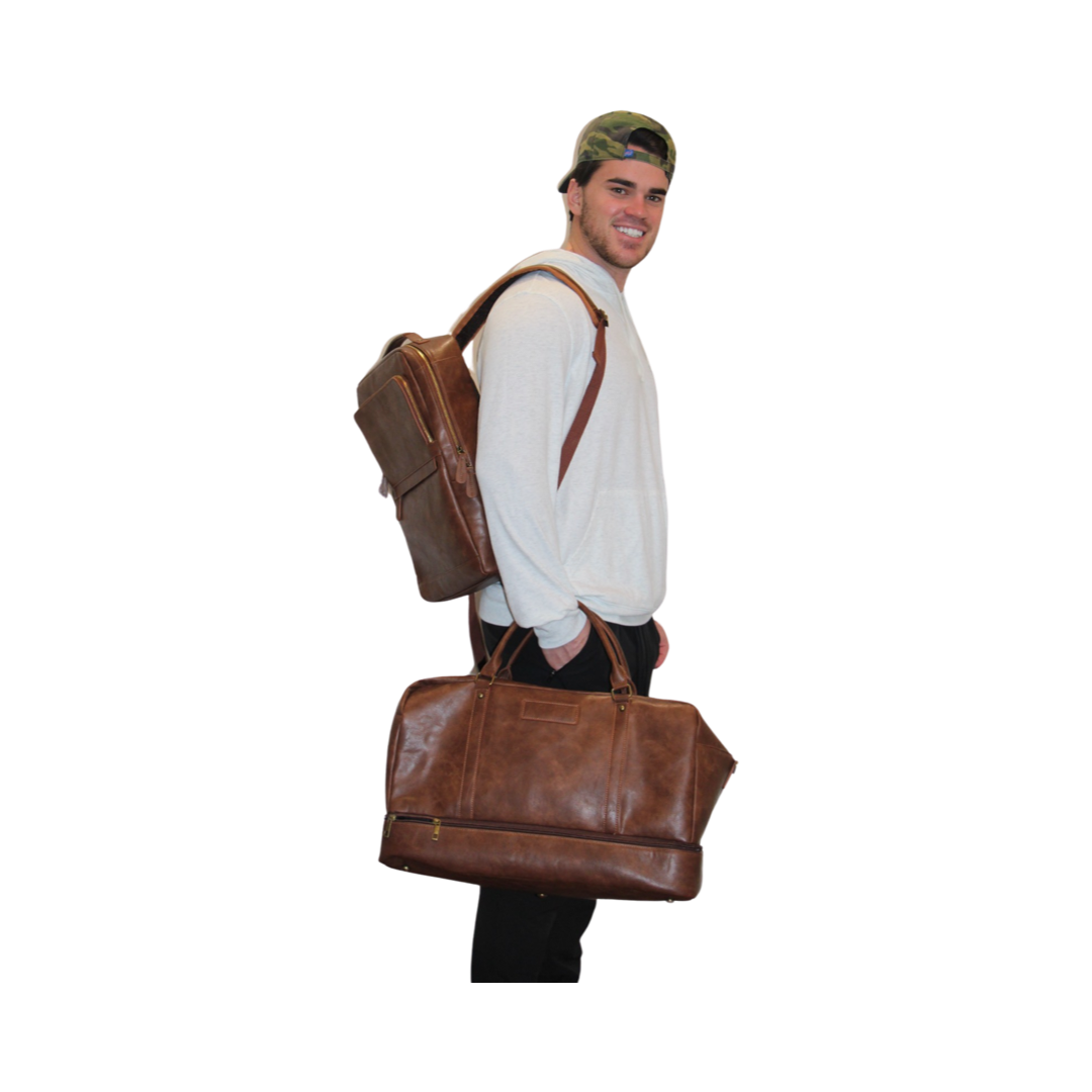 Vegan Leather Duffle