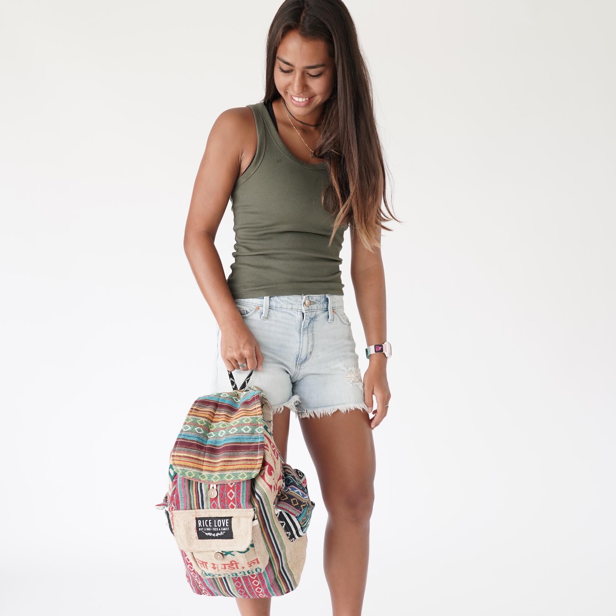 Recycled Travel Backpack Jaipur