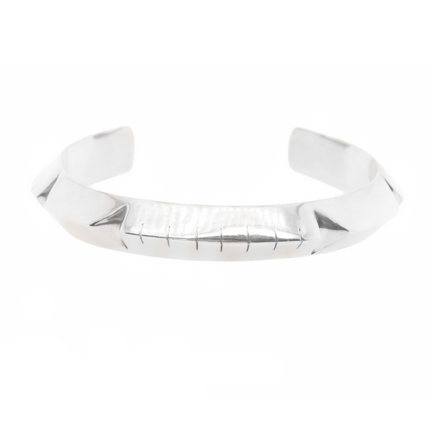 Grande Silver Helena Cuff Bracelet