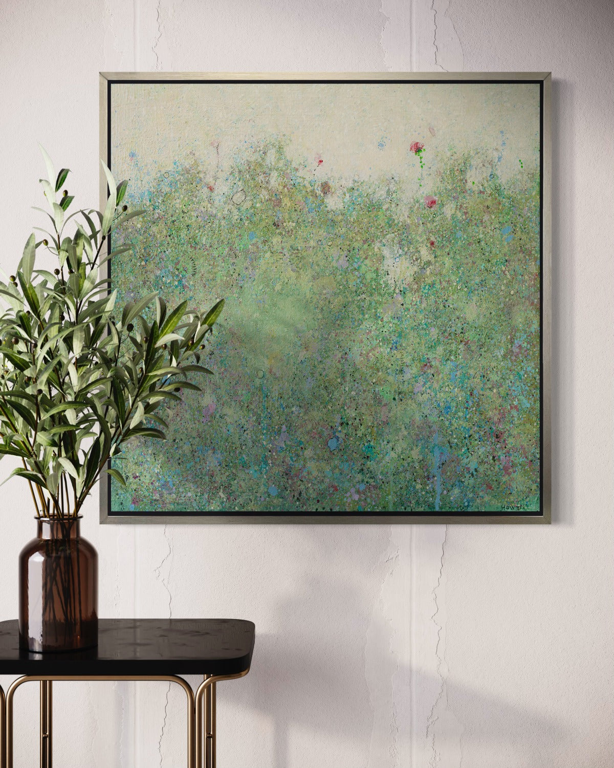 Blue Dot - Open Edition Canvas Print