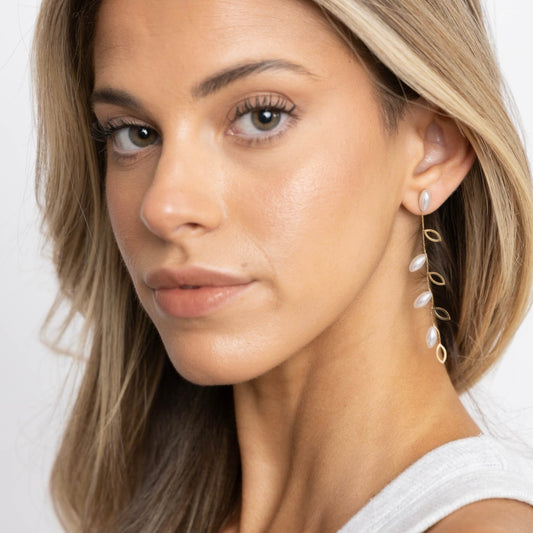 Collette Pearl Statement Earring