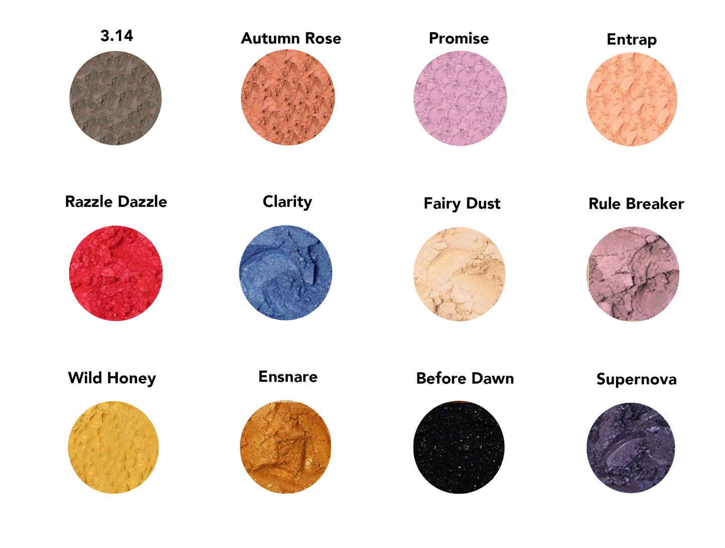 Black Friday Mineral eyeshadows