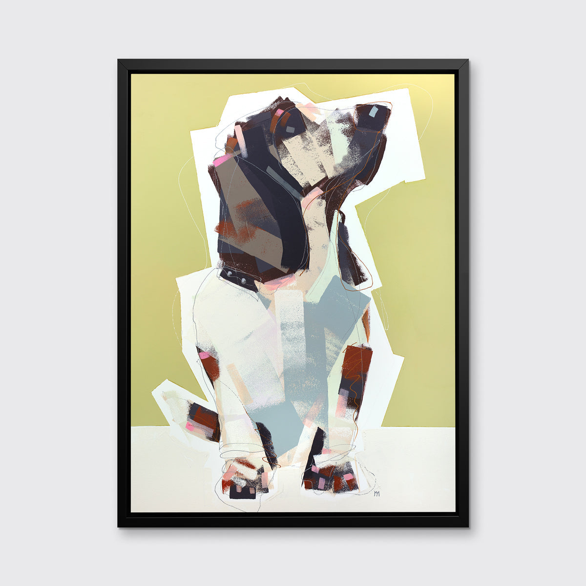 Basset - Limited Edition Canvas Print