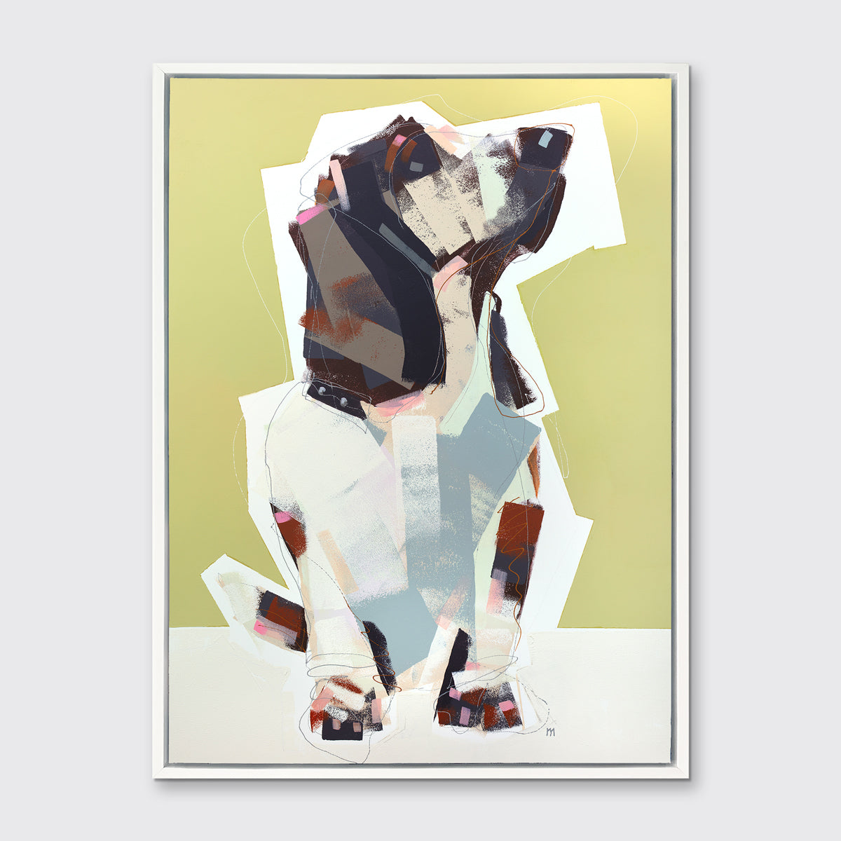 Basset - Limited Edition Canvas Print