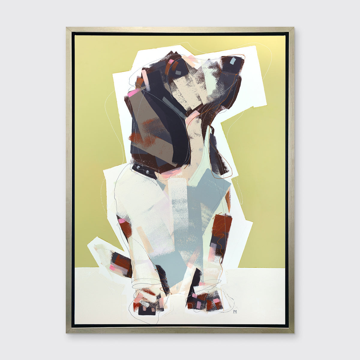 Basset - Limited Edition Canvas Print