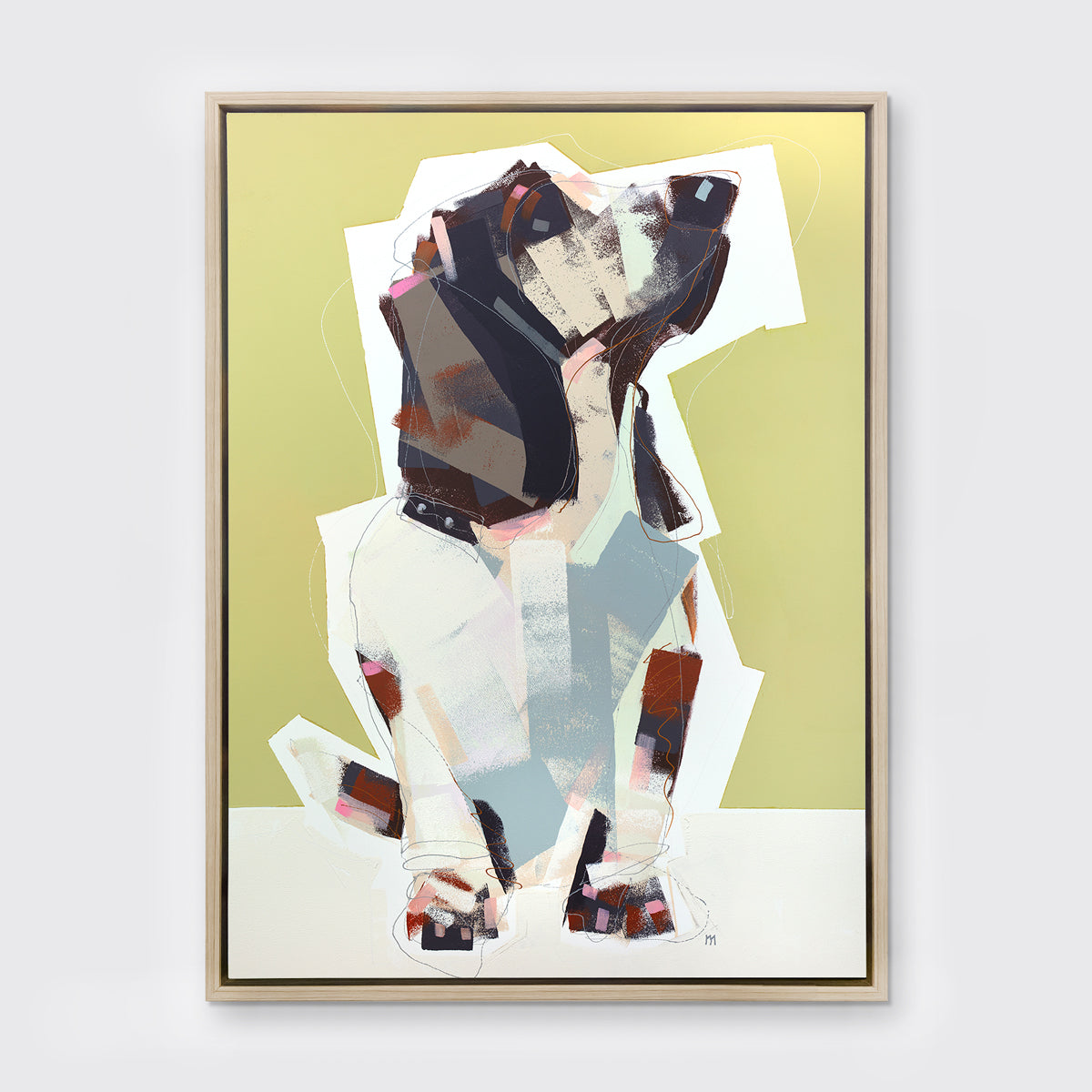 Basset - Limited Edition Canvas Print