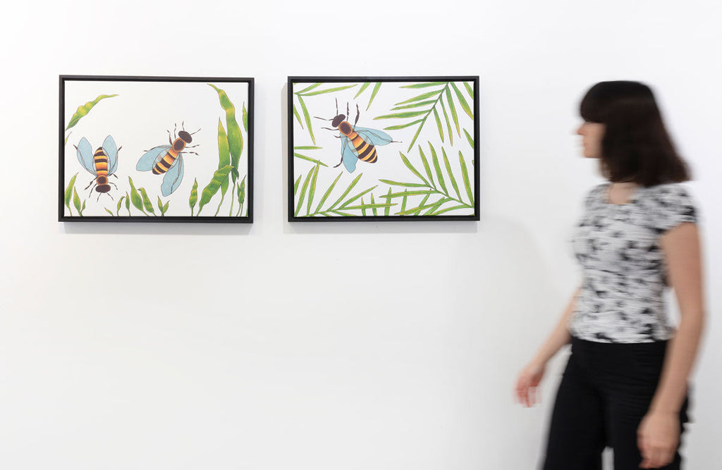 Bumbling - Open Edition Canvas Print