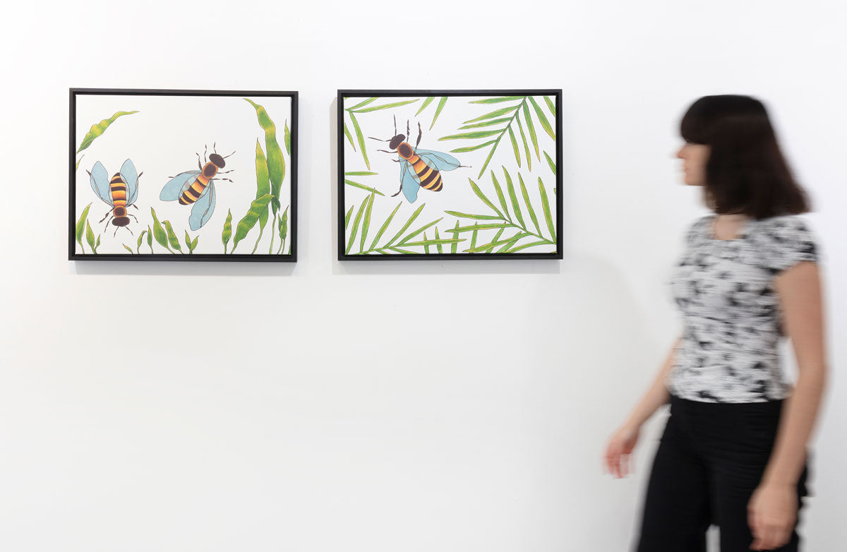 Bumbling - Open Edition Canvas Print