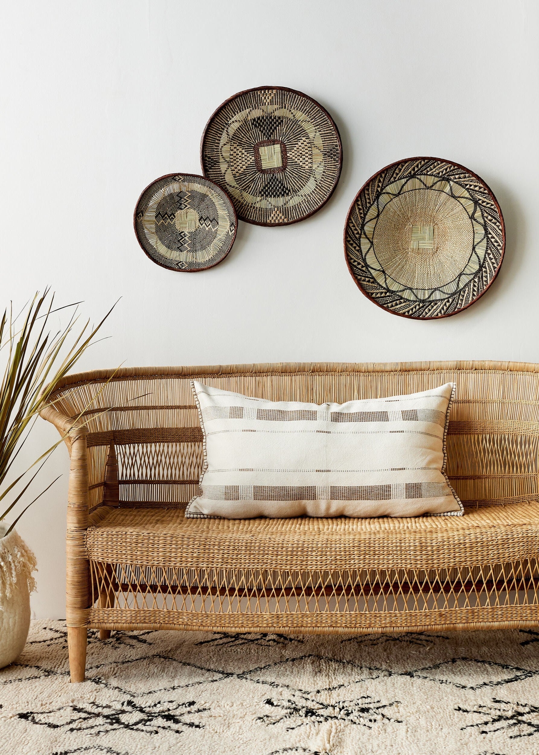 Fulcrum Patina Oversized Cotton Lumbar Pillow