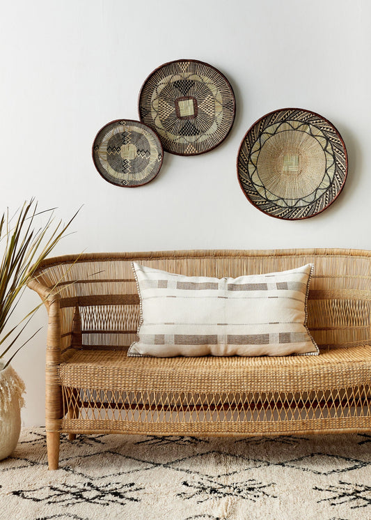 Fulcrum Patina Oversized Cotton Lumbar Pillow