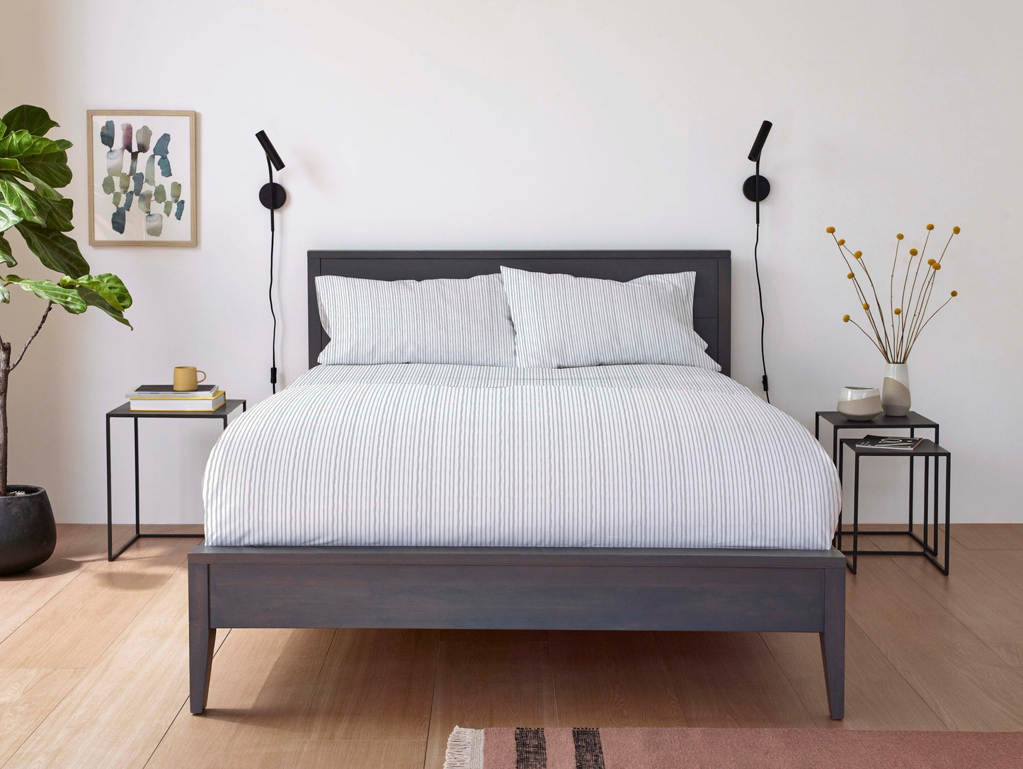 Clean Design Home® Supima Cotton Percale Sheet Set-Birch Linen