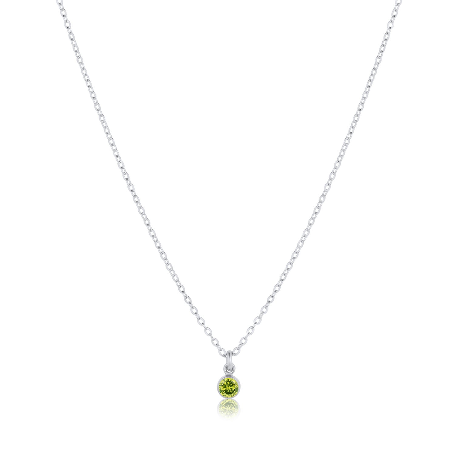 Birthstone Charm Necklace