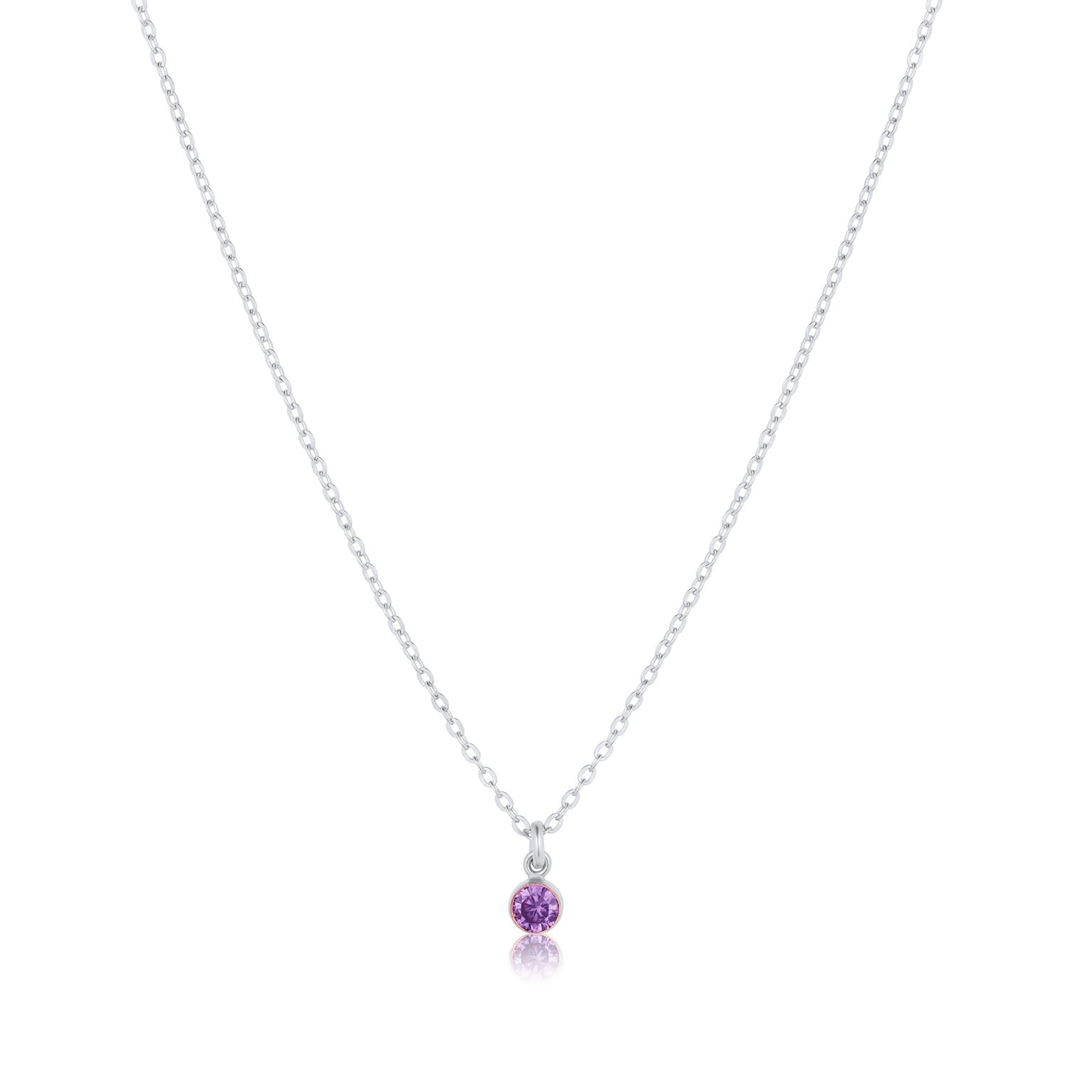 Birthstone Charm Necklace