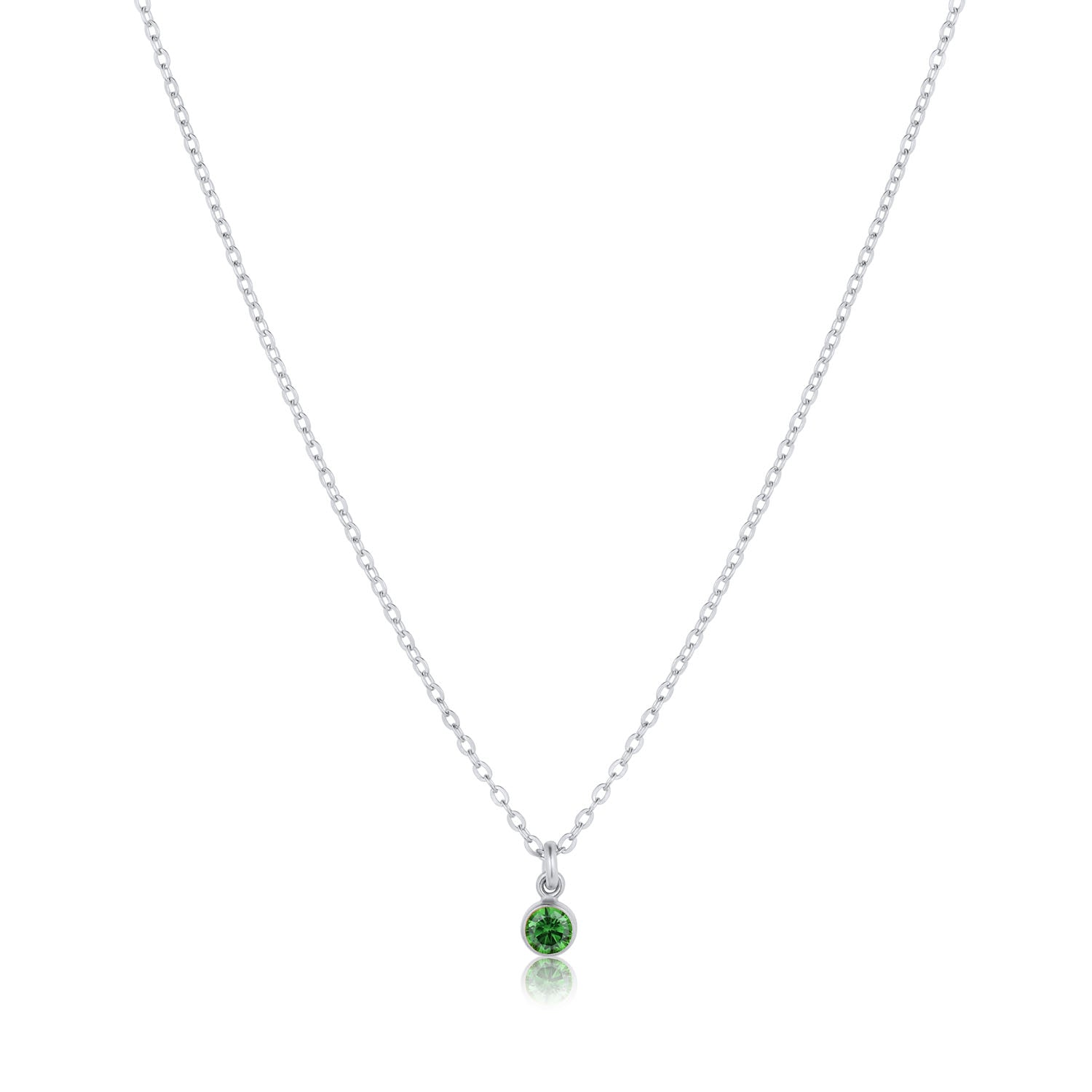 Birthstone Charm Necklace