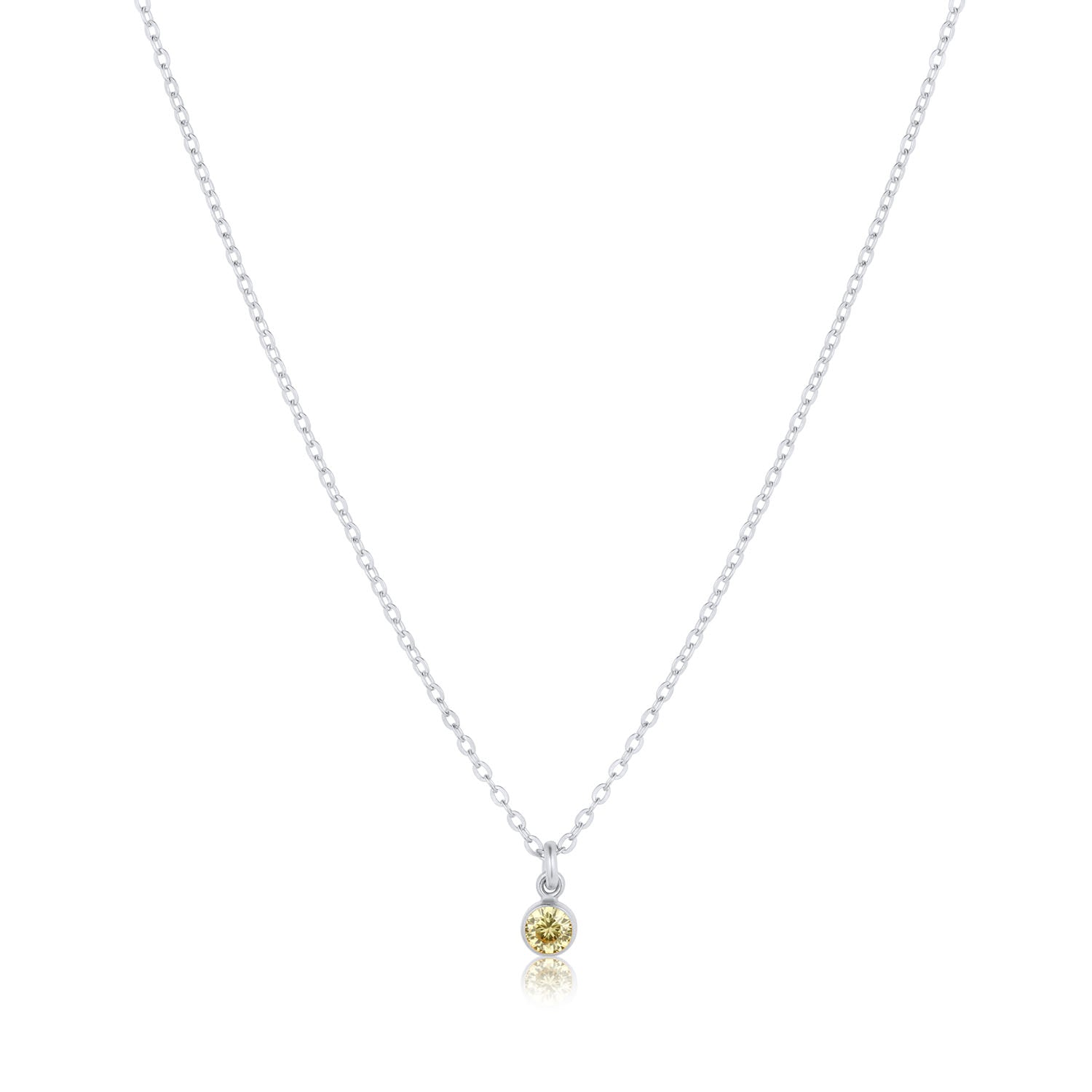 Birthstone Charm Necklace