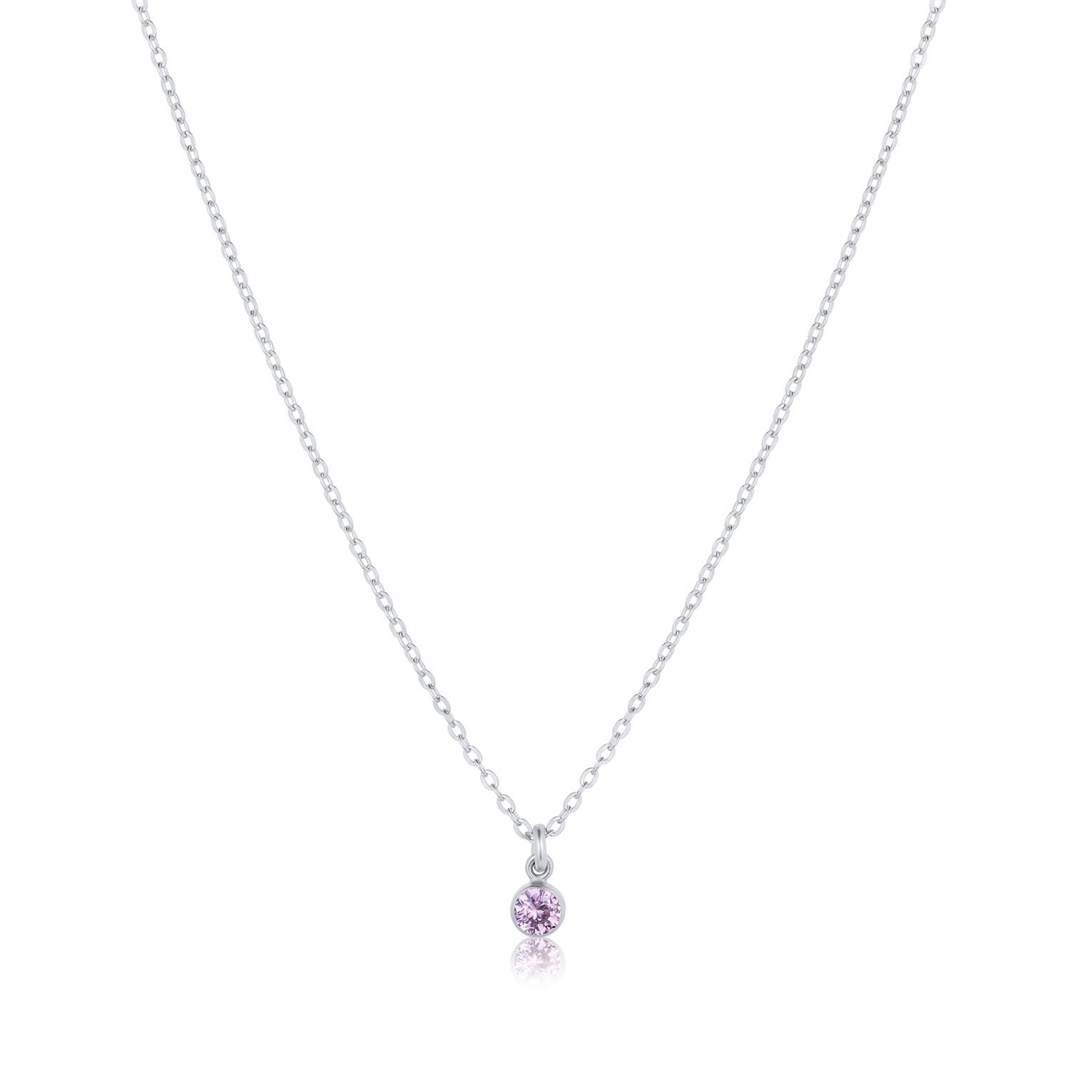 Birthstone Charm Necklace