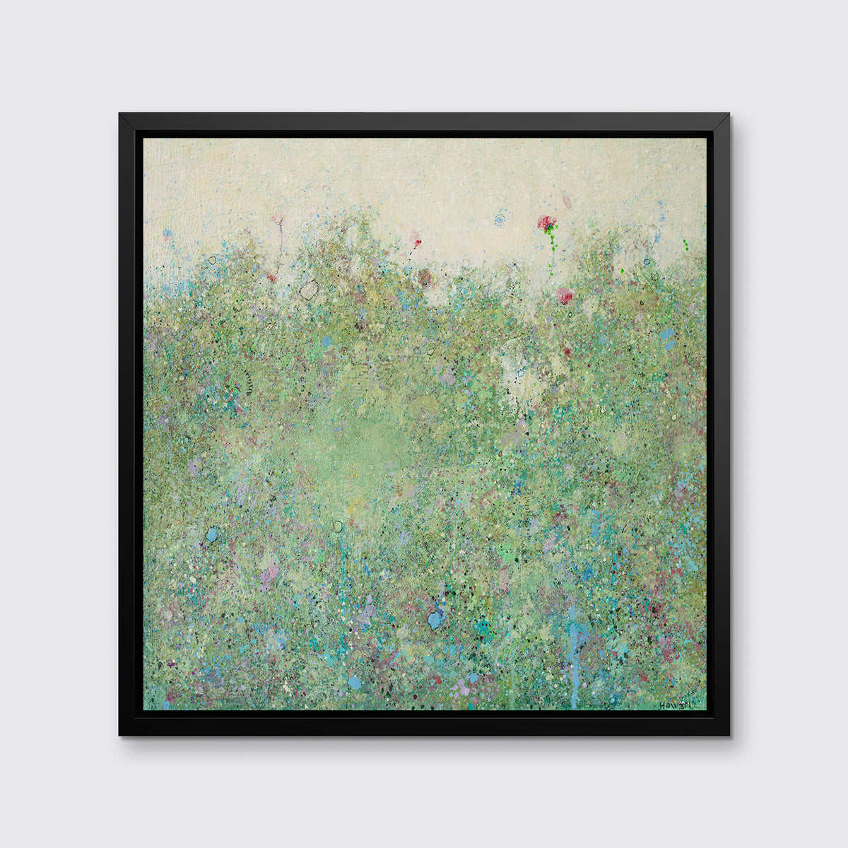 Blue Dot - Open Edition Canvas Print