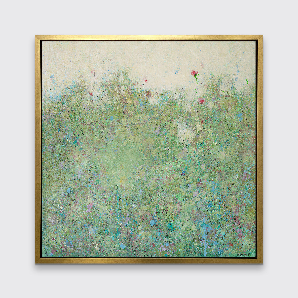 Blue Dot - Open Edition Canvas Print