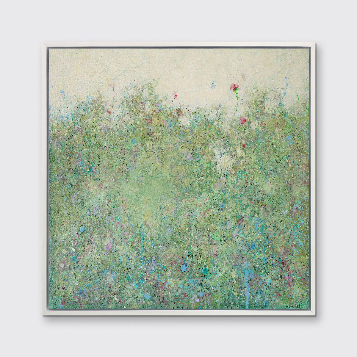 Blue Dot - Open Edition Canvas Print