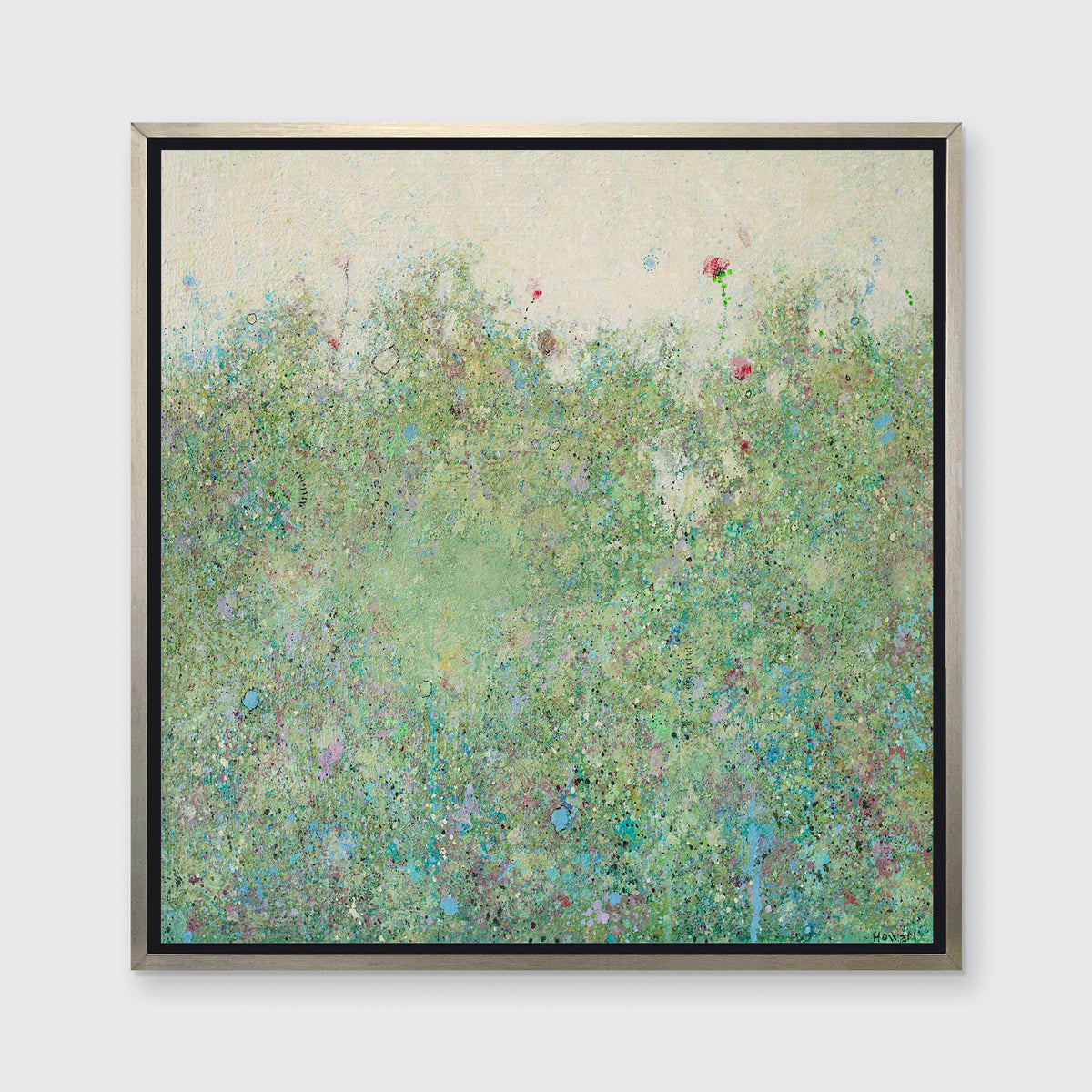 Blue Dot - Open Edition Canvas Print
