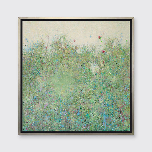 Blue Dot - Open Edition Canvas Print