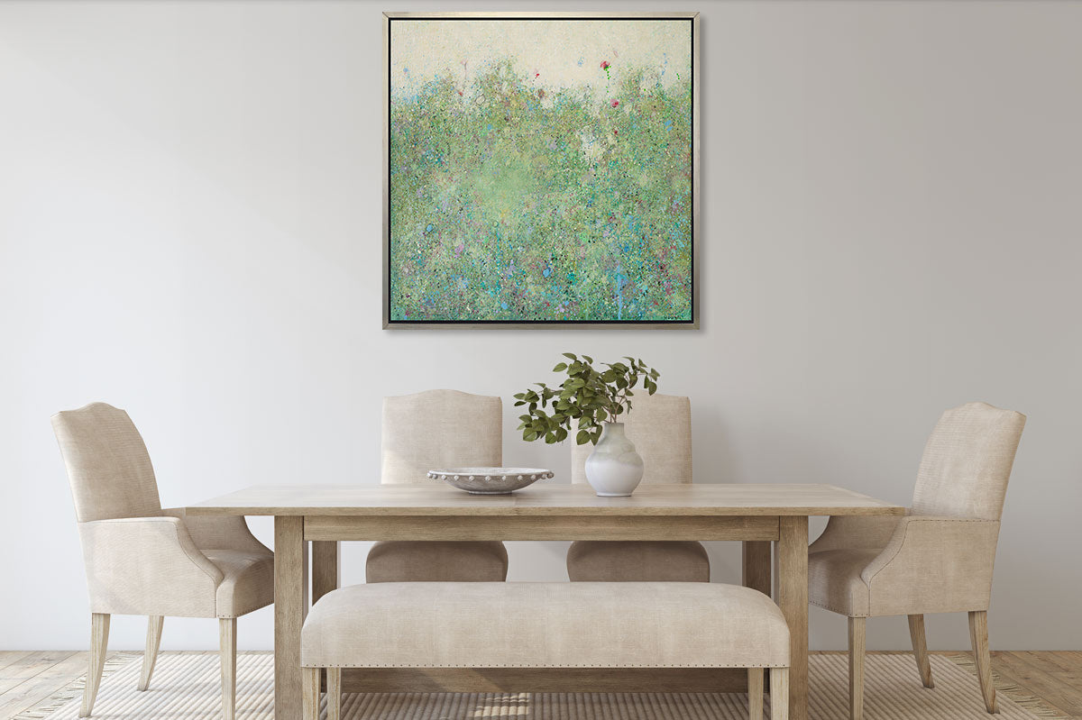 Blue Dot - Open Edition Canvas Print