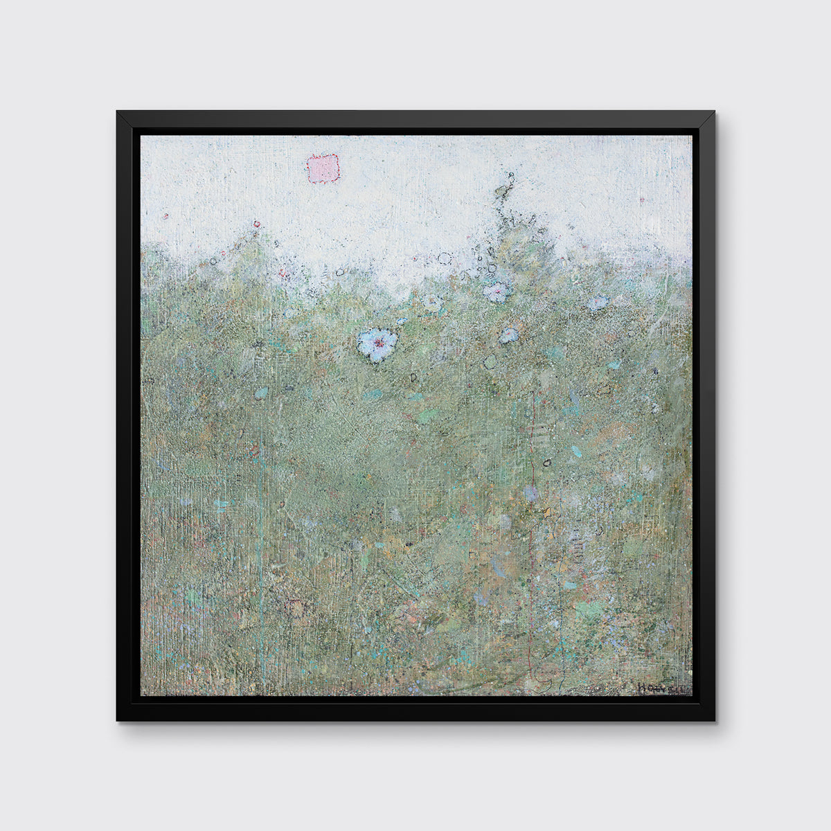 Blue Flower - Open Edition Canvas Print