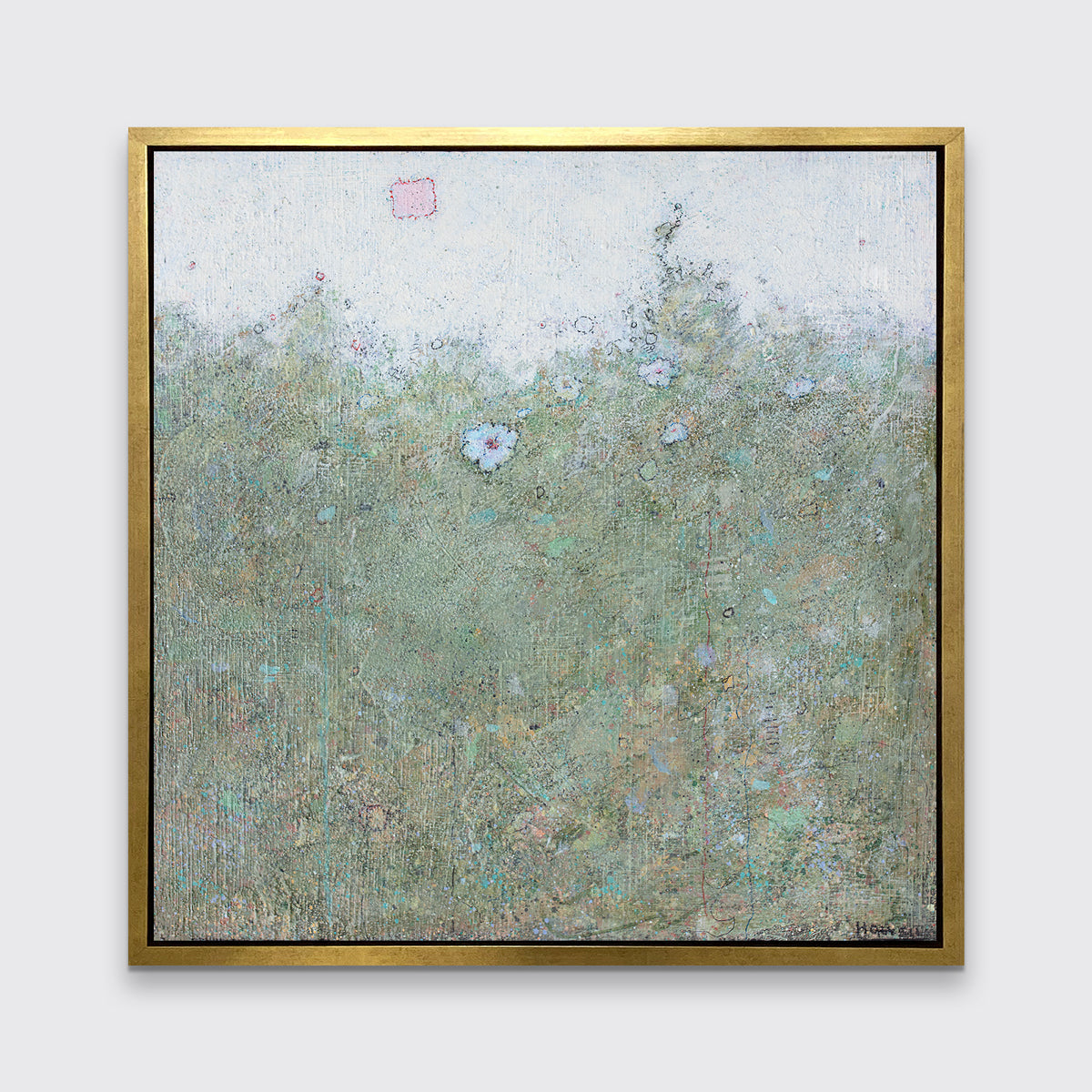 Blue Flower - Open Edition Canvas Print